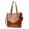Fashion Tote Purse Satchel Bag PU Leather Bag Women's Handbag