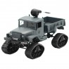 Fayee FY001B Wifi FPV RC Car 4CH 4WD 1:16 Brushed Off-road Army Truck Snow Tires RTR - Army