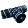 Collapsible Pet Tunnel 3-way Cat Maze Toys