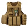 Protector Plus Z509 Tactical Vest With Multiple Removable Pockets Waterproof And Durable To Use