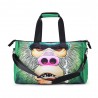 3D Creative Printed Orangutan Pattern Men And Women Bag Travel Satchel Handbag - Multi Color
