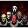 Halloween Horror Skull Strecth Knitted Head Cover Ghost Mask Cosplay Spoof Wool Hat