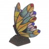 FUMAT TIFFANY Lamp European Classic Stained Glass Butterfly Night Lamp for Bedside Lamps Home Deco Nursing Night Light