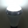 Bluetooth Speaker LED E27 Smart Bulb APP Control Multicolore Colorful LED Speaker - White
