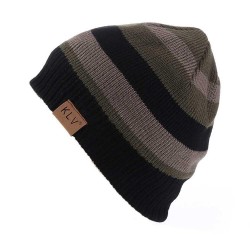 Fall Winter Men Women Classic Fashion Color Matching Stitching Wool Hat Knitted Hat Ski Cap