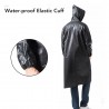 Reusable Rain Coat Jacket with Hood, Size 59" by 27.5"